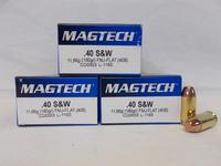 Magtech 40 S&W 180gr FMJ