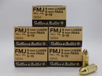 Sellier & Bellot 9mm 115gr FMJ