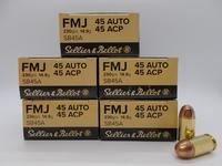 Sellier & Bellot 45 ACP 230gr. FMJ