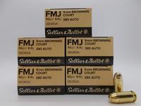 Sellier & Bellot 380 ACP 92gr FMJ