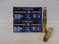 Federal 30-30 Win 150gr JSP