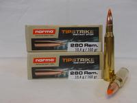 Norma 280 Rem 160gr Tip Strike