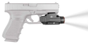 Crimson Trace 0182401 Rail Master  110/420 Lumens, White CREE XPL LED Bulb, Picatinny Rail Mount