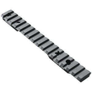 Weaver Mounts 99473 Multi-Slot Base  Extended Black Anodized Aluminum Fits Browning AB3 Short Action