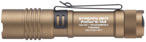 Streamlight 88073 ProTac 1L-1AA Everyday Carry Flashlight  Coyote 40/150/350 Lumens White C4 LED