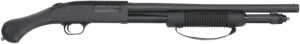 Mossberg 50639 590 Shockwave 12 Gauge Pump 3" 6+1 18.50" Matte Blued Heavy-Walled Barrel, Drilled & Tapped Matte Blued Stainless Steel Receiver, Black Raptor Birdshead Grip