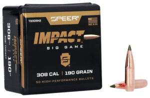 Speer TB308H2 Impact  30Cal 190gr Speer Impact 50 Per Box/5 Case