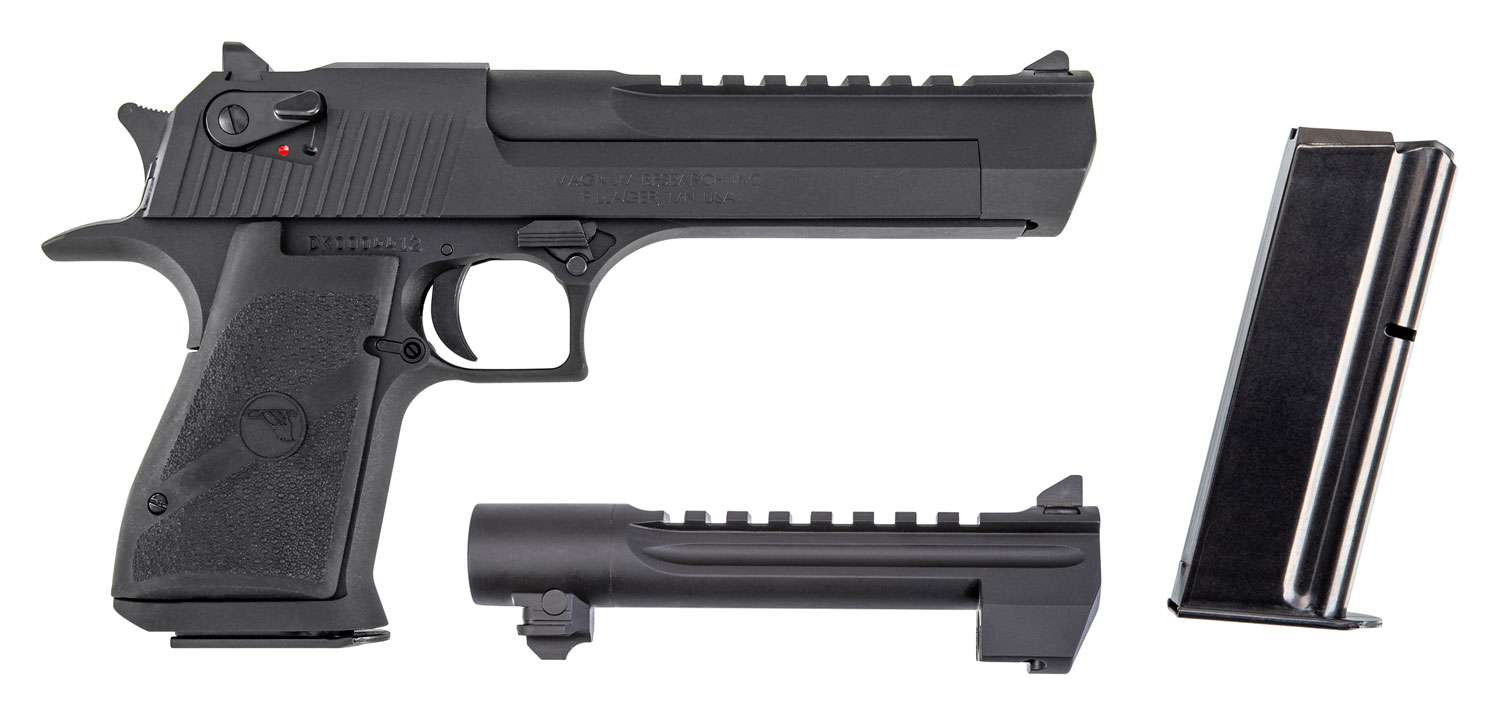 Magnum Research DE50429 Desert Eagle Mark XIX 50 AE/429 DE 6" 7+1 Black Polymer Grip