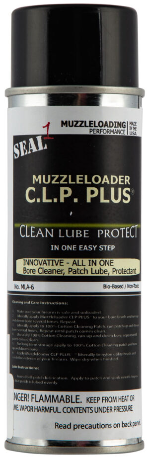Seal 1 MLA6 CLP Plus Muzzleloader Cleans, Lubricates, Protects 6 oz Aerosol