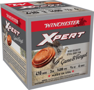 Winchester Ammo WE413GT6 Super X Xpert High Velocity 410Gauge 3" 3/8oz 6Shot 25 Per Box/10 Case