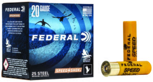 Federal WF2091 Speed-Shok  20Gauge 3" 7/8oz 1Shot 25 Per Box/10 Case