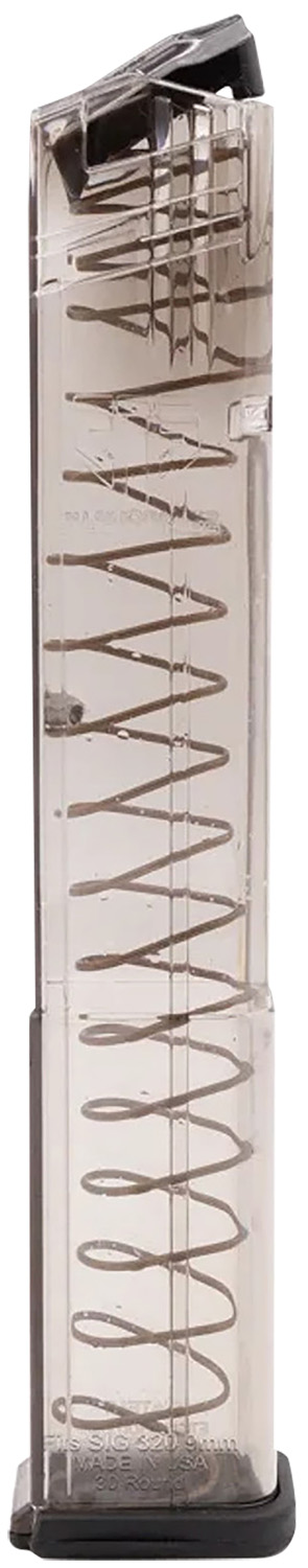 ETS Group SG932030 Pistol Mags Clear Detachable 30rd 9mm Luger for Sig P320