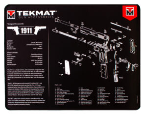 TekMat TEKR201911  Ultra 20 Cleaning Mat Black/White Rubber 15"x20" 1911 Parts Diagram