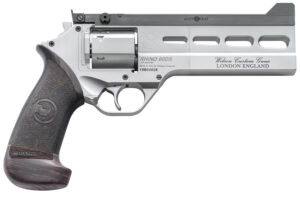 Chiappa Firearms 340302 Rhino Match Master 38 Special 6 Shot, 6" Gray PVD Steel Vent Rib Barrel & Cylinder, Gray PVD Aluminum Frame, Black Hogue Micarta Grip, Exposed Hammer