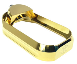 Cross Armory CRGFMWGD Flared Magwell Compatible w/Glock Gen1-3 Gold Anodized Aluminum