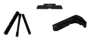 Cross Armory CRG4OKBK 3 Piece Kit  Extended Compatible w/Glock Gen4 Black Steel/Aluminum Pistol