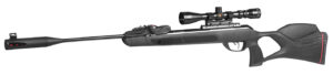 Gamo 6110038654 Swarm Magnum 10X Gen 3, Gas Piston 177 10 Shot, Black Steel Barrel, Black Receiver, Black All Weather Lightweight Thumbhole Stock, Scope 3-9x40mm