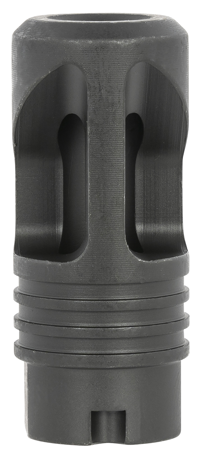 LBE Unlimited AK47-DP Dual Port Flash Hider Black with 14x1 LH Threads AK-Platform