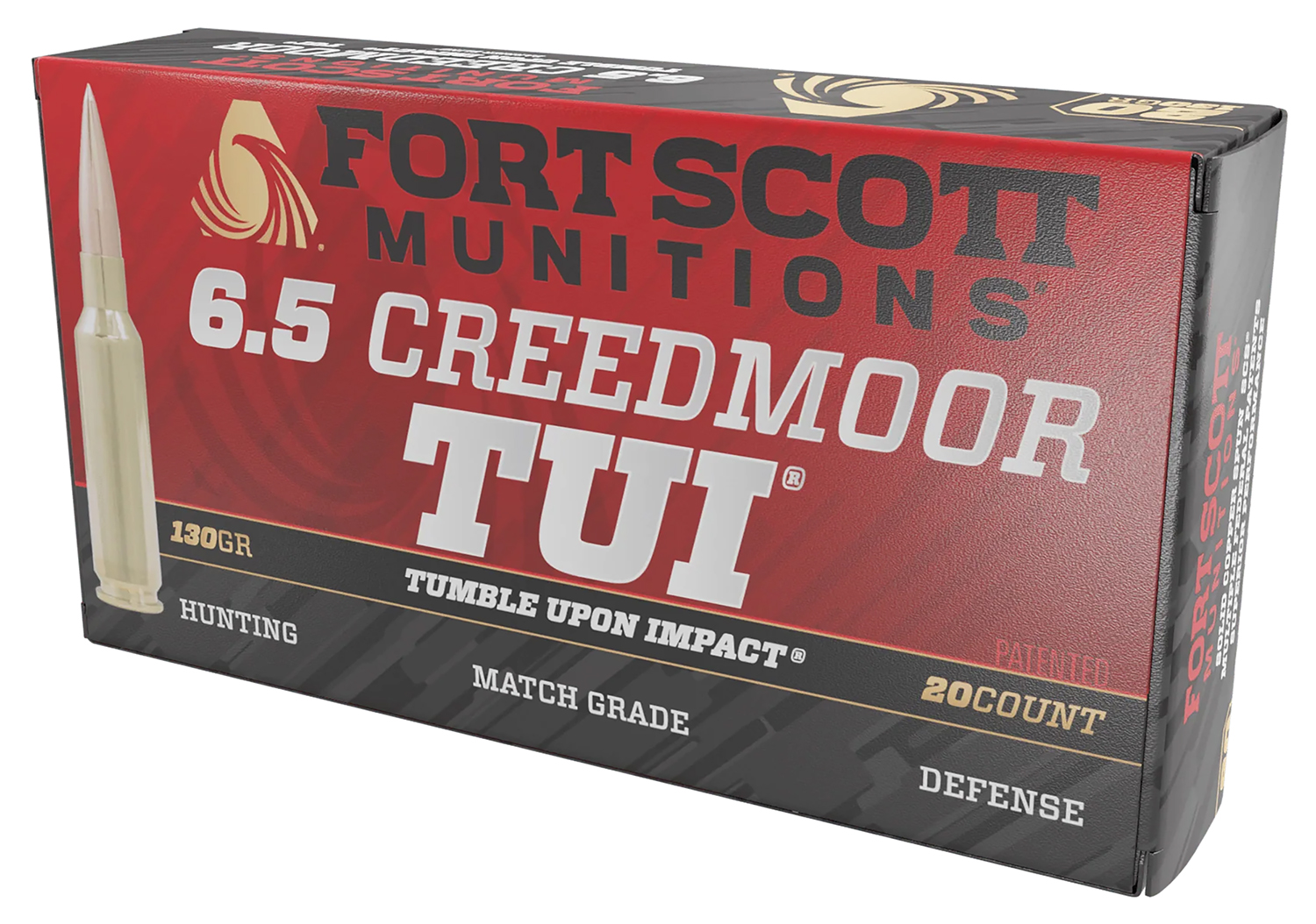 Fort Scott Munitions 6.5 Creedmoor 130gr Brass – 20rd