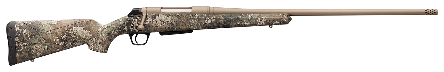 Winchester Guns 535773299 XPR Hunter 6.8 Western 3+1 Cap 24" MB Flat Dark Earth Perma-Cote Rec TrueTimber Strata Stock Right Hand with MOA Trigger System (Full Size) No Sights