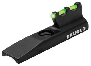 TruGlo TGTG975G Front Sight Rimfire Rifle Marlin Green Front Fiber Optic Black Frame