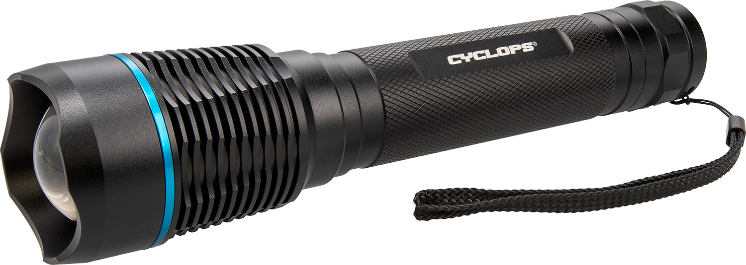 Cyclops CYCFLB2000 Brontes 2K Black Anodized 2000 Lumens White Cree LED