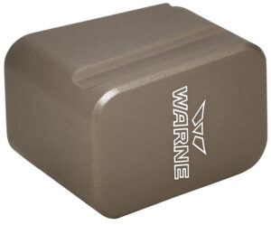 Warne MEG1954DE Magazine Extension made of 6061-T6 Aluminum with Hardcoat Anodized Flat Dark Earth Finish for Glock 19, 23 Magazines (Adds 5rds 9mm Luger, 4rds 40 S&W)