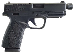 Bersa BP9MCCX BPCC Sub-Compact Frame 9mm Luger 8+1, 3.30" Black Steel Threaded Barrel, Matte Black Serrated Steel Slide & Polymer Frame w/Picatinny Rail