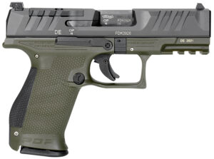 Walther Arms 2858428 PDP Compact Optic Ready 9mm Luger 4" 15+1 Black Steel Slide Performance Duty Textured Polymer Grip