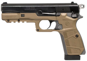 Recover Tactical HPC-02 Grip & Rail System  Tan Polymer Picatinny for Browning Hi-Power