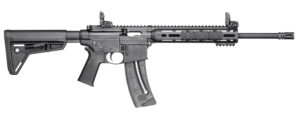 Smith & Wesson 10213 M&P15-22 Sport 22 LR Caliber with 25+1 Capacity, 16.50" Barrel, Matte Black Metal Finish & Adjustable Magpul MOE SL Black Stock Right Hand