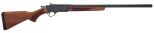 Henry H015Y410 Single Shot Youth 410 Gauge with 22" Blued Barrel, 3" Chamber, 1rd Capacity, Black Metal Finish & American Walnut Stock Right Hand