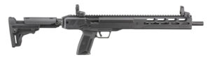 Ruger 19301 LC Carbine  5.7x28mm 10+1 16.25" Black Nitride Fluted Barrel, Black Hard Coat Anodized Aluminum Receiver, M-LOK Handguard, Black Synthetic Fixed Stock