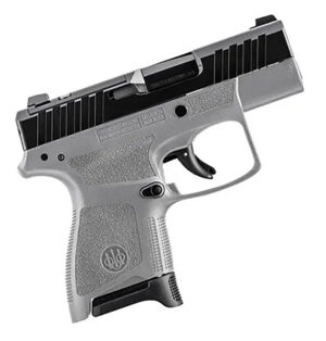 Beretta USA JAXN9268A1 APX A1 Carry Micro-Compact Frame 9mm Luger 8+1 3" Blued Steel Barrel, Black Serrated Steel Slide, Wolf Gray Polymer Frame, Polymer Grip
