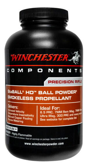 Winchester Powder STABALLHD1 Staball HD Rifle Powder 1LB