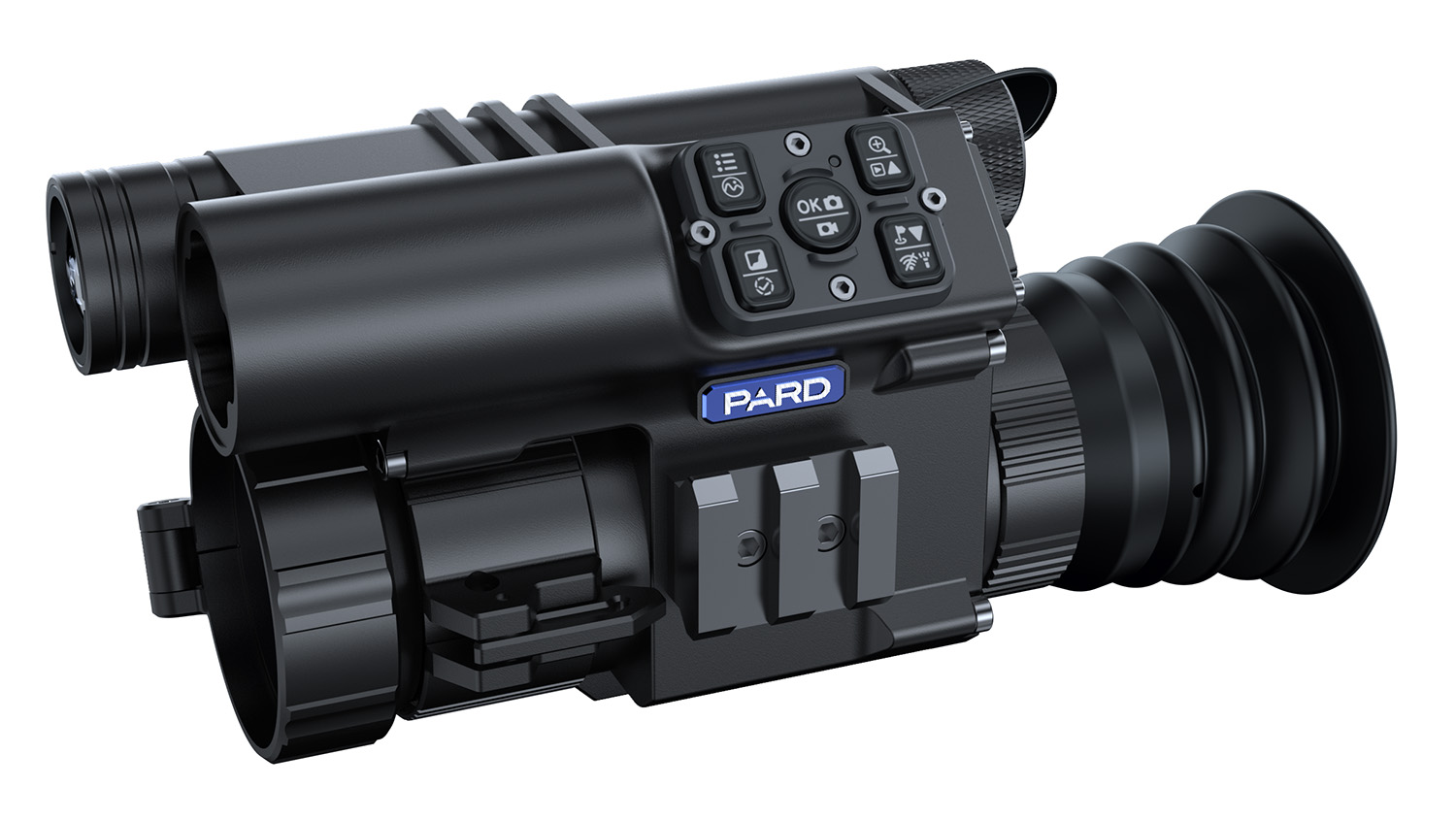 PARD FT3435/F FT34 LRF Thermal Clip On/Handheld/Mountable Black 1x 35mm Multiple Reticle 384x288, 50Hz Resolution Zoom Digital 2x Features Laser Rangefinder