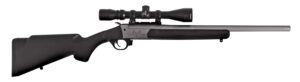 Traditions CR5-351130R Outfitter G3 35 Rem 1rd 22", Stainless Cerakote Barrel/Rec, Black Synthetic Furniture, 3-9x40mm Scope