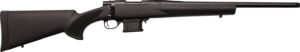 Howa HMA60804B M1500 Mini Action Compact 6mm ARC 5+1 20" Black Steel Barrel, Black Drilled & Tapped Steel Receiver, Black Fixed HTI Synthetic Stock, Right Hand
