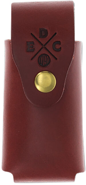 1791 Gunleather HDESSLSCHNA EDC Heavy Duty Easy Slide OWB Chestnut Leather Belt Slide Ambidextrous