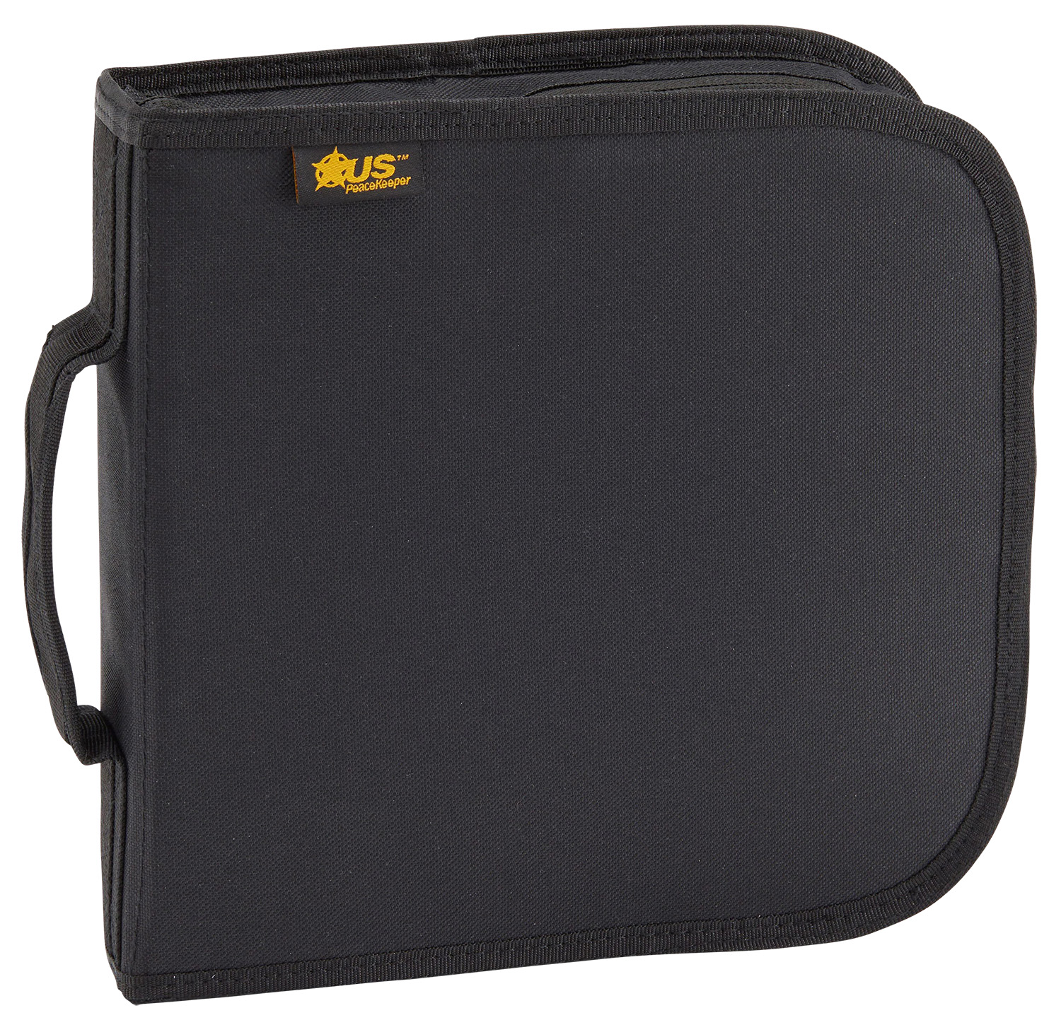 US PeaceKeeper P26208 Handgun Case Black Holds 1 Handgun Polyester