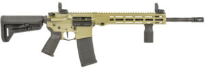 Maxim Defense MXM49736 MD15 L 5.56x45mm NATO 30+1 16" Fluted Barrel, Bazooka Green Rec/M-LOK Handguard, Black Magpul Furniture, SL-K Stock, MBUS Sights, Blackout Defense Flat Trigger