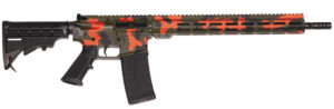 Great Lakes Firearms GL15223MCMP AR-15 Mission 223 Wylde 30+1 16", Deer Camp Camo Rec/15" M-Lok Handguard, Black Carbine Stock & A2 Grip, Muzzle Brake