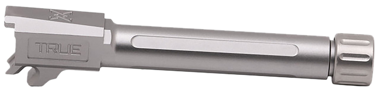 True Precision Inc TPP365XLBXT Sig P365 9mm 3.70" Threaded Satin Stainless Steel Fits Sig P365XL/P365X-MACRO