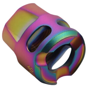 True Precision Inc TPYMICROS Micro Compensator Y-Type Spectrum 416R Stainless Steel 1/2"x28 Threads 9mm/380 ACP