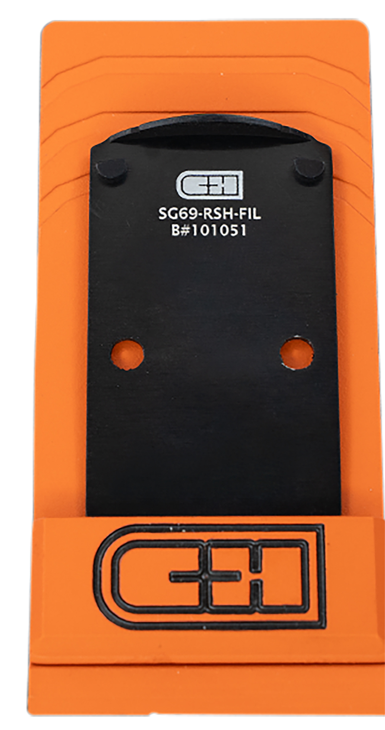 C&h Precision SG69RSHFIL Sig P226/P229 RX Series Black Anodized Trijicon/Holosun Pattern Footprint