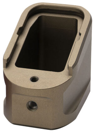 Strike Industries EMPALG17FDE Extended Mag Plate Fits Glock G17 Fits Glock G22 Flat Dark Earth 6061 T-6 Aluminum