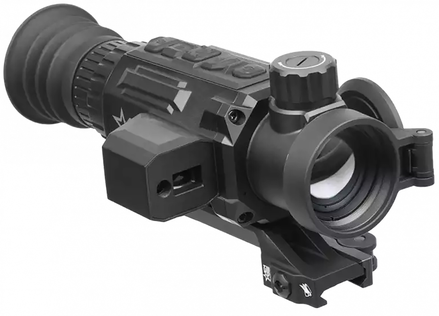 AGM Global Vision SECU35-384-LRF Secutor LRF 35-384 Thermal Black 3-24x75mm Multi Reticle, 1x/2x/4x/8x Zoom, 384x288 50Hz Resolution