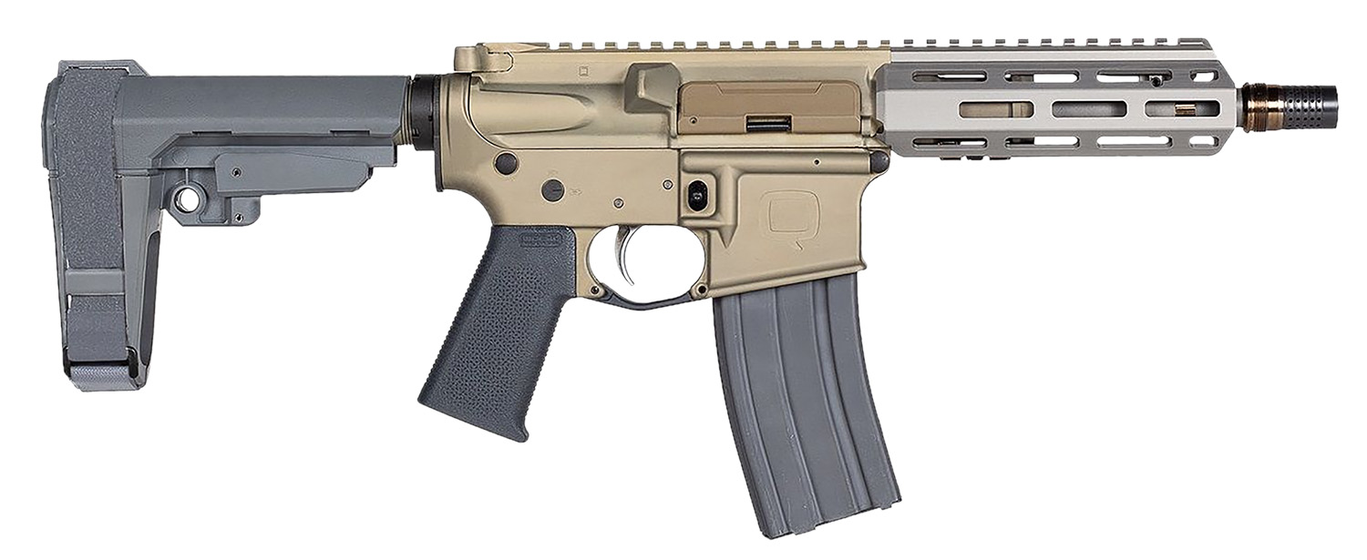 Q SW-300BLK-7IN-PISTOL SUG-WEASL 300 7IN W/BRACE