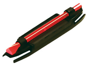 HiViz BB2005 Birdbuster Magnetic Front Sight  Black | Green & Red  Fiber Optic