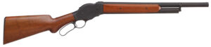Cimarron CA188720 1887 Terminator 12 Gauge Lever 2.75" 20" Blued Steel Barrel & Receiver, Fixed Wood Stock